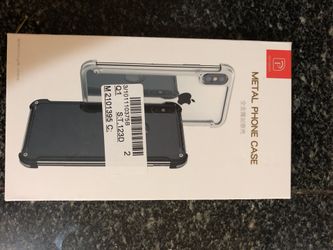 Metal Case, iPhone X