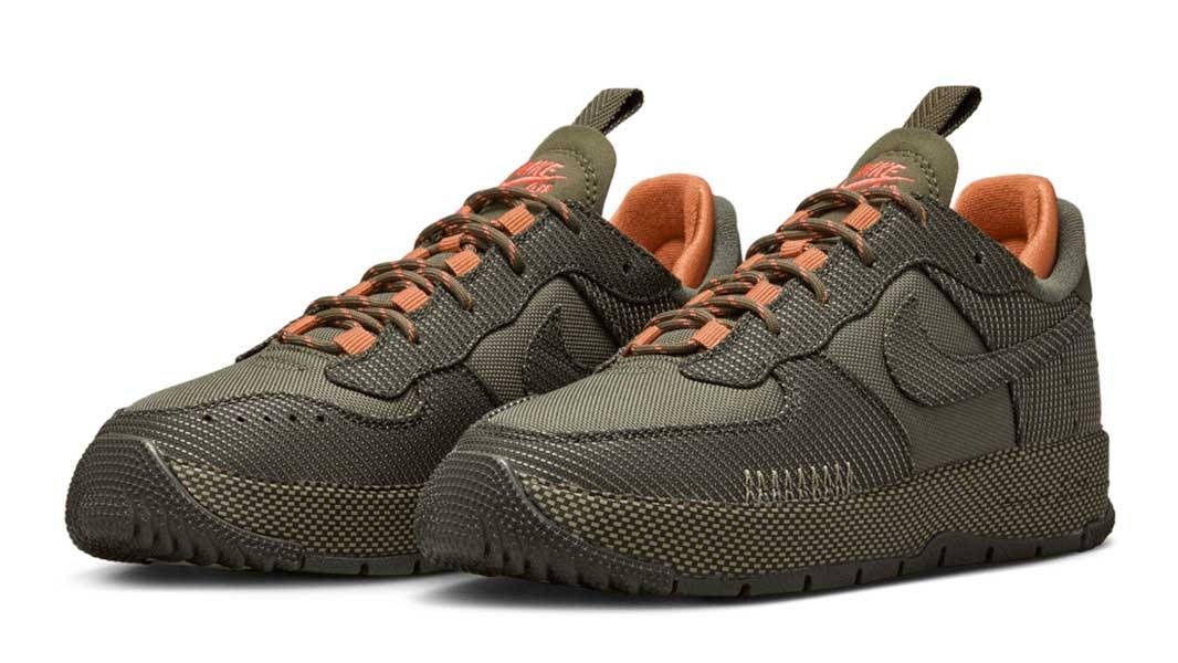 Khaki Air Force 1s W9.5