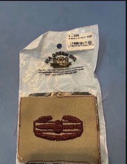 Operation Iraqi Freedom DCU Army Combat Action Badges (Desert)