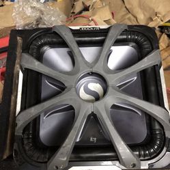Kicker L7 15” Subwoofer In Ported Enclosure 