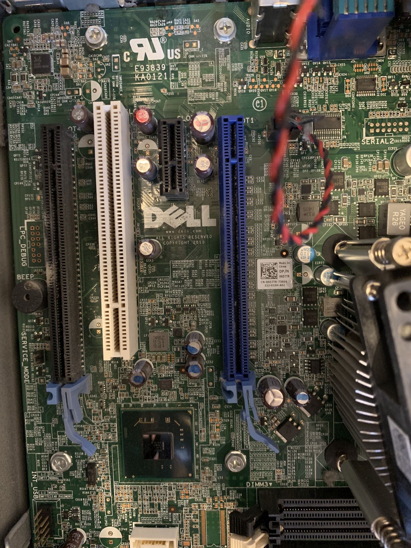 Dell Computer Parts Power Supply, Fans, Mother Board, Misc for Sale in