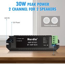 2 Channel Audio Amplifier 