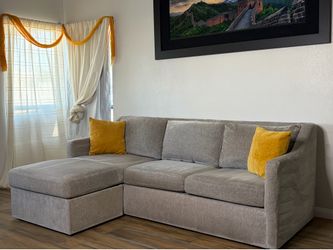 Crate and Barrel Reversible L Sofa