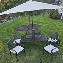Outdoor Patio Dining Table Set 