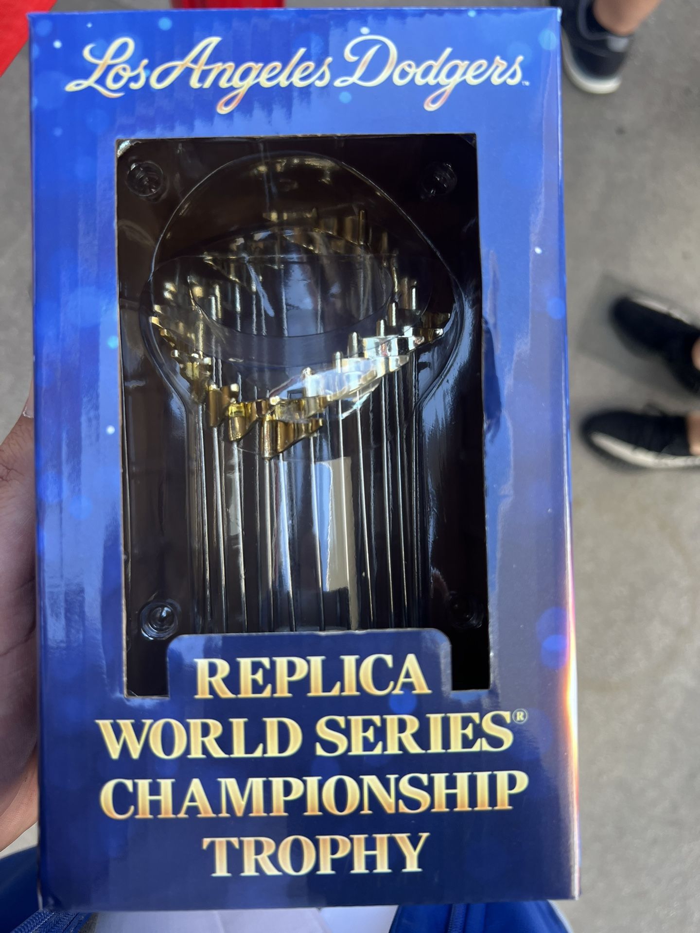 Dodgers World Series Replica Trophy
