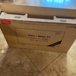 New  32 Inch Smart Roku Tv 