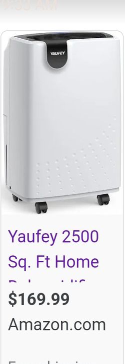 Yaufey Dehumidifier