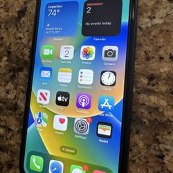 Apple iPhone 11 64gb Black Color AT&T Cricket