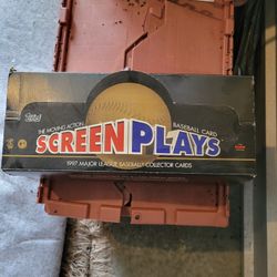 1997 Vintage Tops Screenplays Baseball Cards