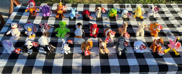 2009 McDonalds TY Beanie Baby 30 Years of Happiness Complete Set of 30