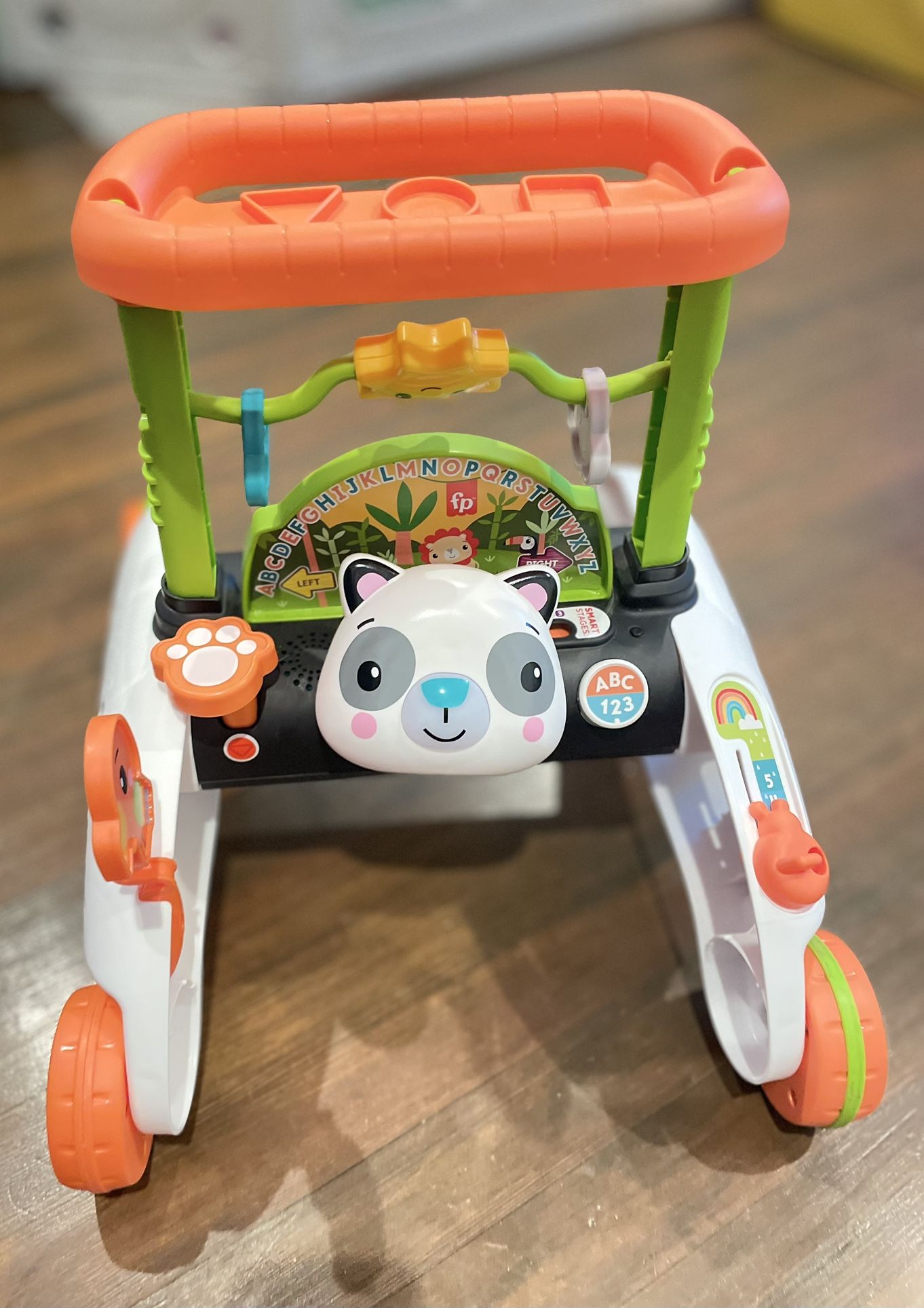 Fisher Price Baby & Toddler Toy 2 Sided Steady Speed Panda Walker