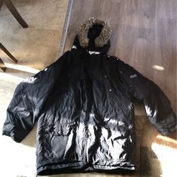 Sean John Down Feather Heavy Winter Jacket - Size Lg