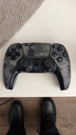 PS5 Controller Gray Camouflage 
