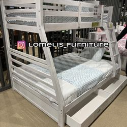Twinfull White Double With Ortho Matres!!