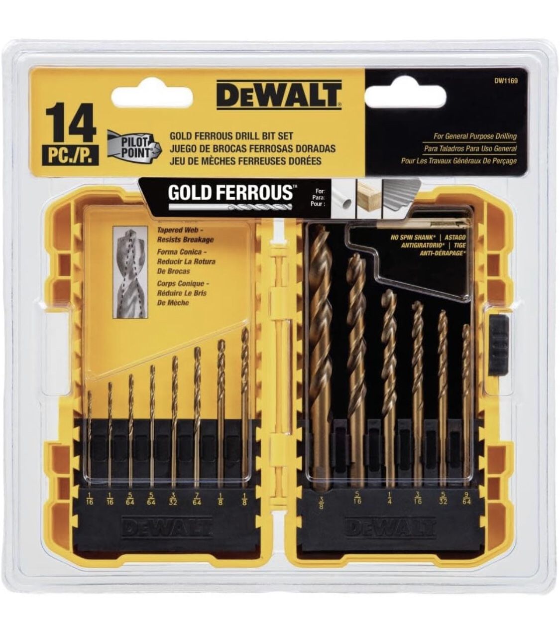 DeWALT Drill Bit Set