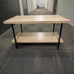 Wood - Metal Coffee Table
