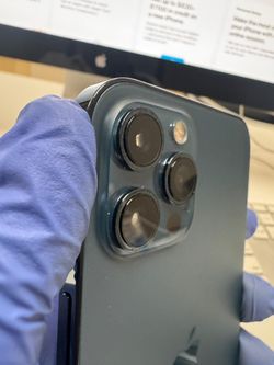 iPhone 12 Pro Max pacific Blue battery 100%