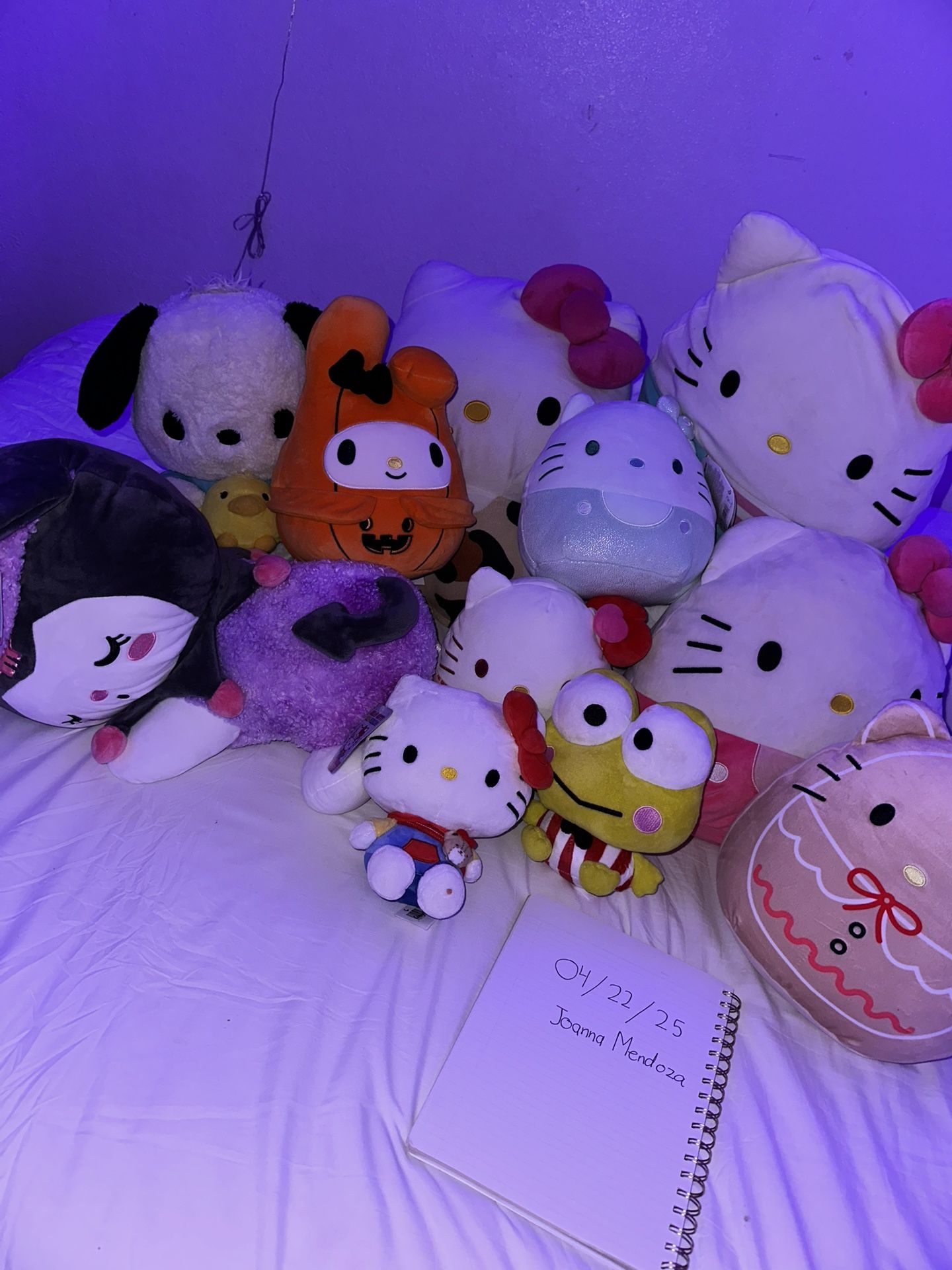 Hello kitty plushies
