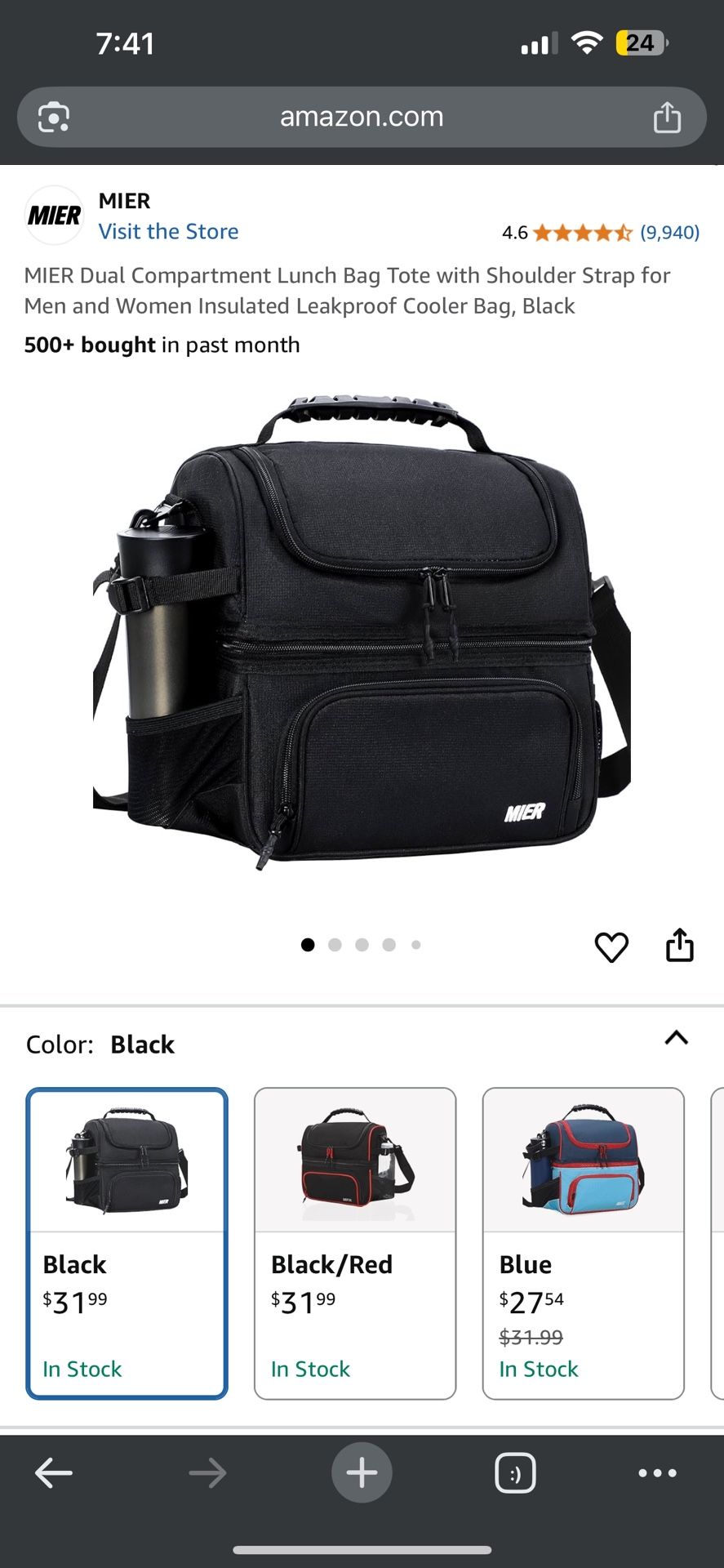 lunch bag tote