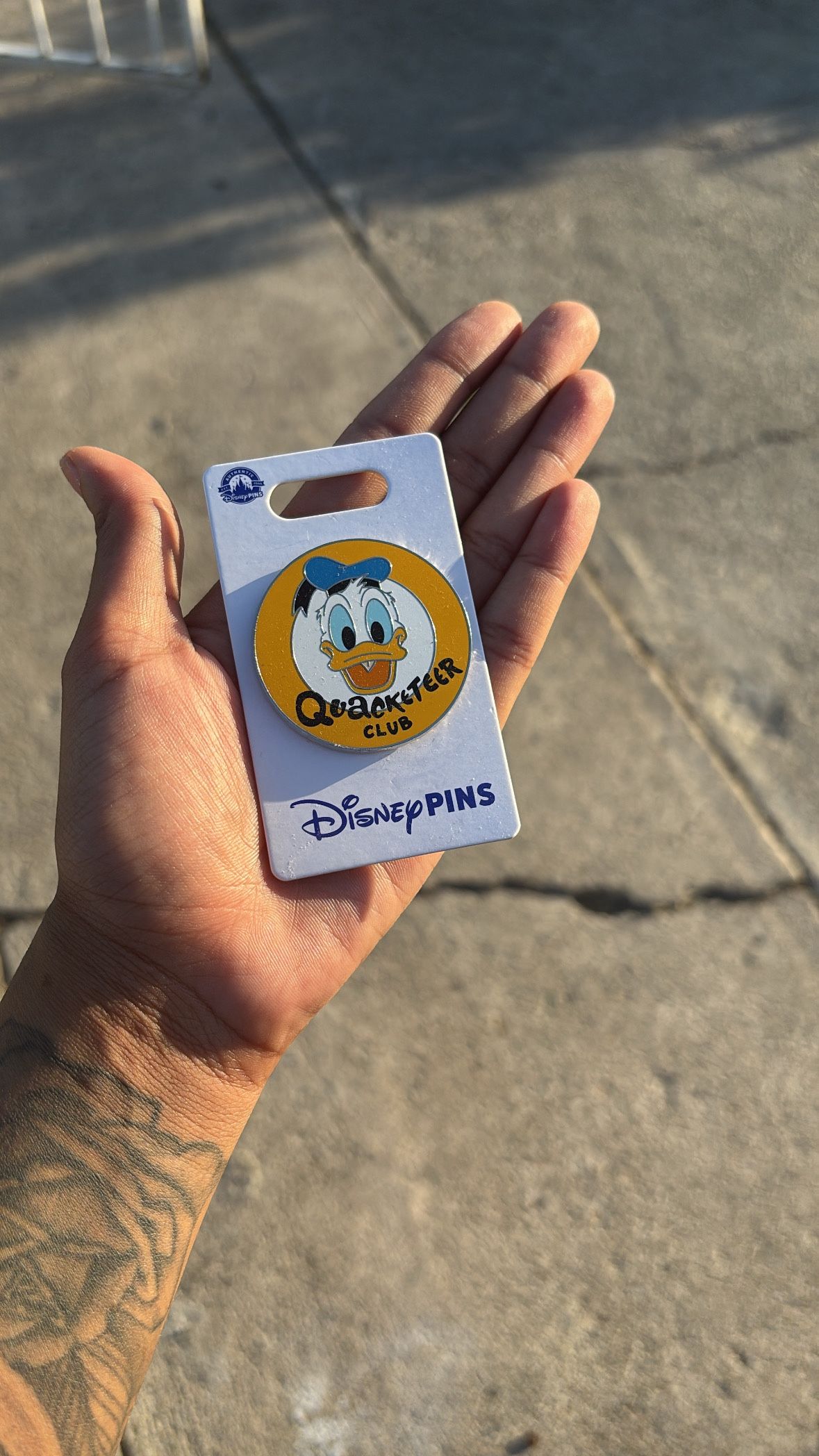 Donald Duck “Quacketeer Club” Disney Pin