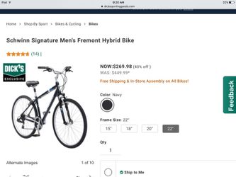 Schwinn fremont store mens