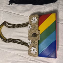 Kurt Geiger Rainbow Flower Bag