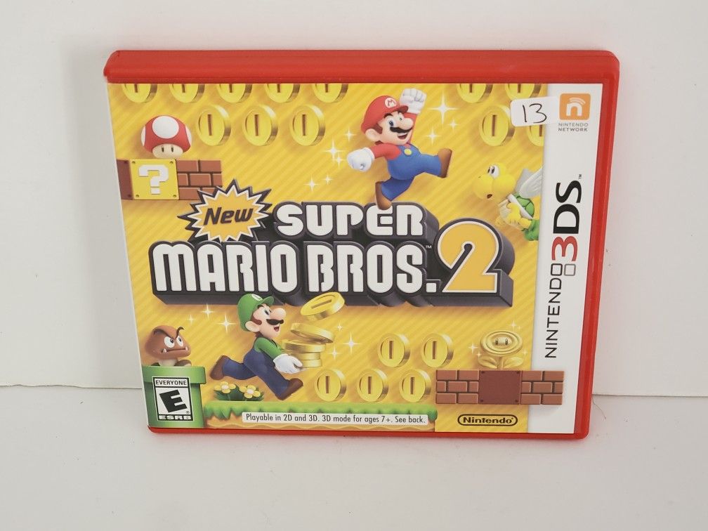 Nintendo 3ds New Super Mario Bros 2