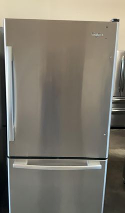 Whirlpool Bottom Freezer Stainless Steel Refrigerator
