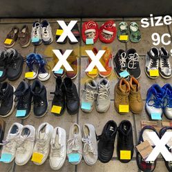 Boys Shoes Different Sizes 
