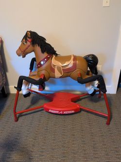 Radio Flyer Blaze Interactive Riding Horse