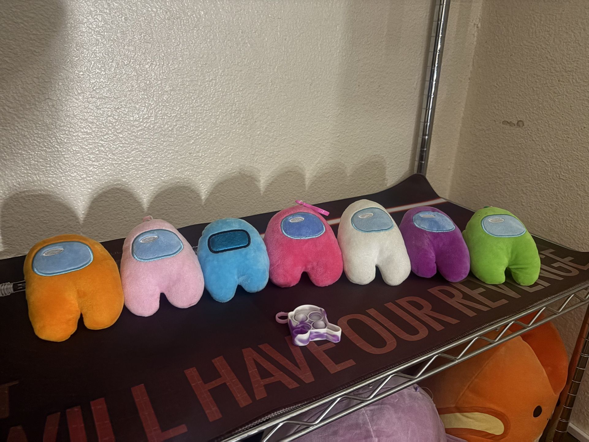 Among Us Plush Keychain