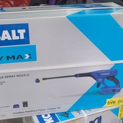 NEW Kobalt 40v Max Cordless Handheld Power Cleaner Kit Battery And Charger Included 