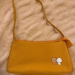 Yellow purse