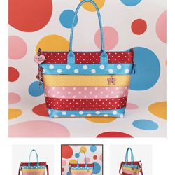 Harveys Seatbelt Bags Disney Minnie/lots Of Dots