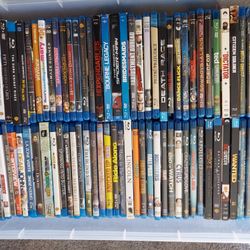 BLU RAYS  $3 Each