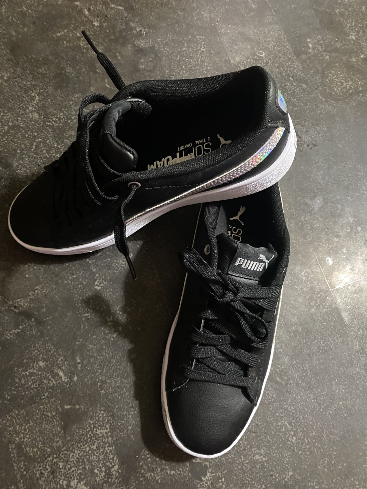 PUMA Unisex-hologram Slip on Sneaker (KIDS)