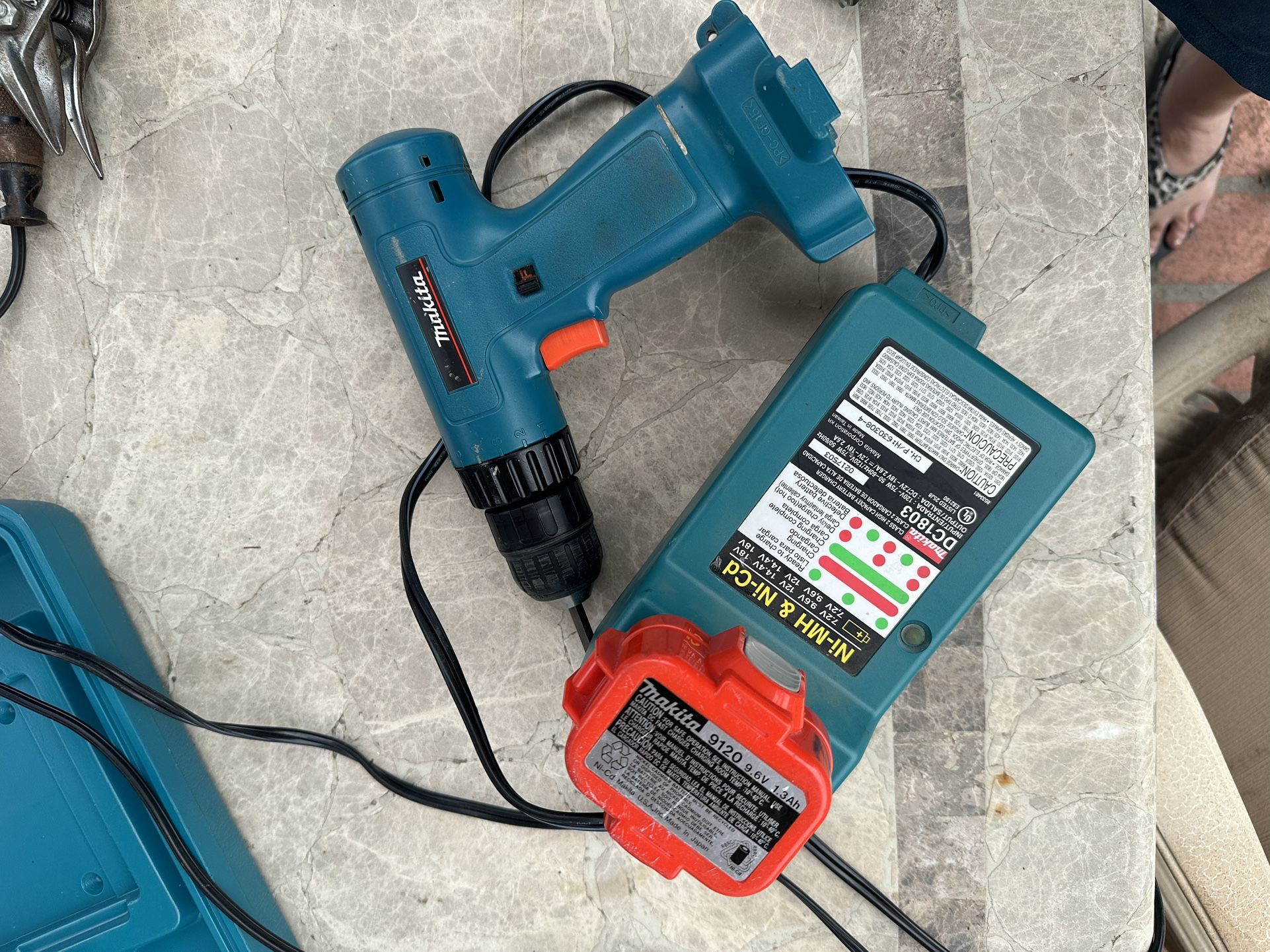 Makita Drill With Charger And Battery
