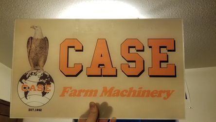 Case Farm Machinery Sign