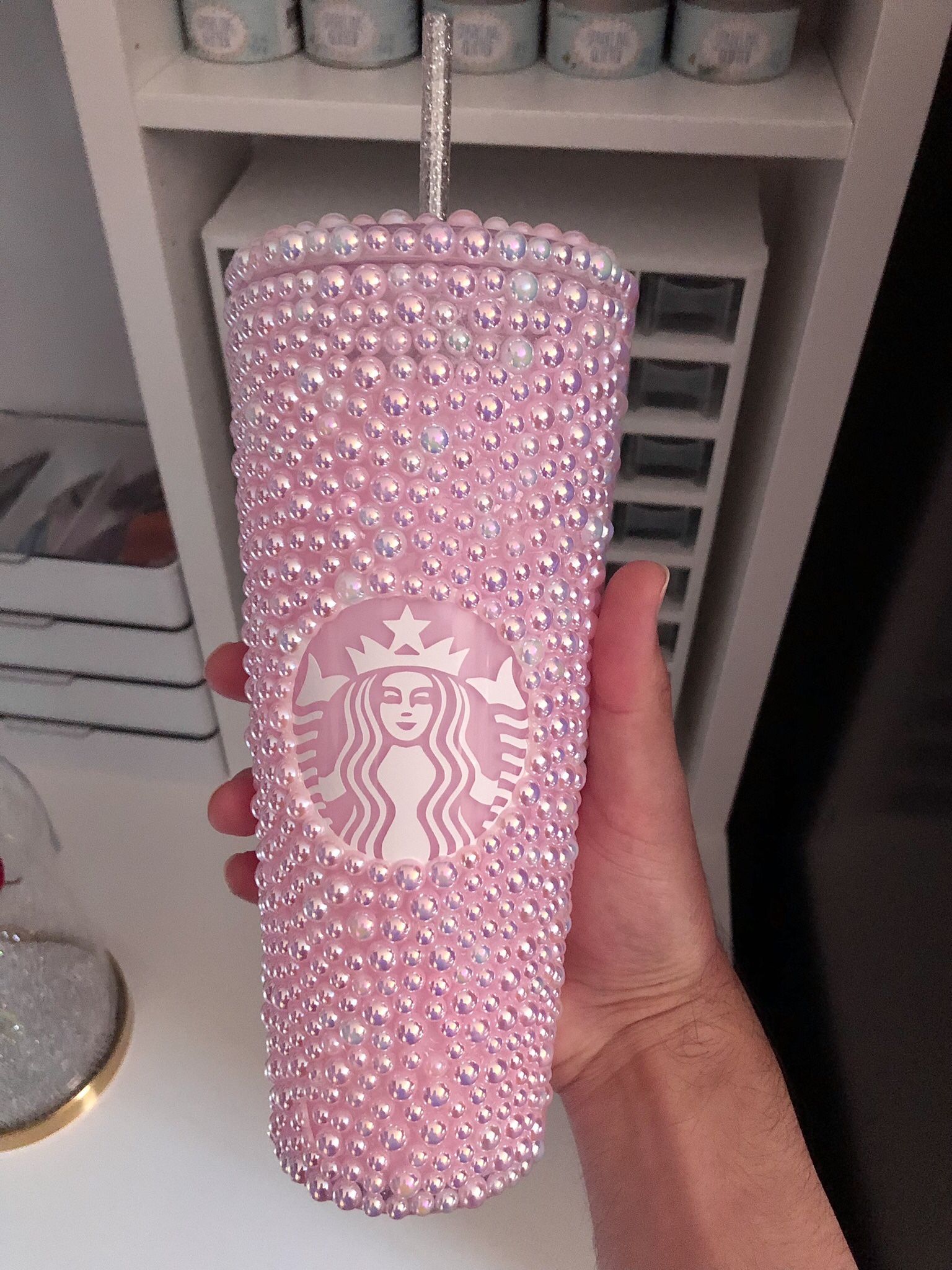 New Light Pink Starbucks Pearl Cup