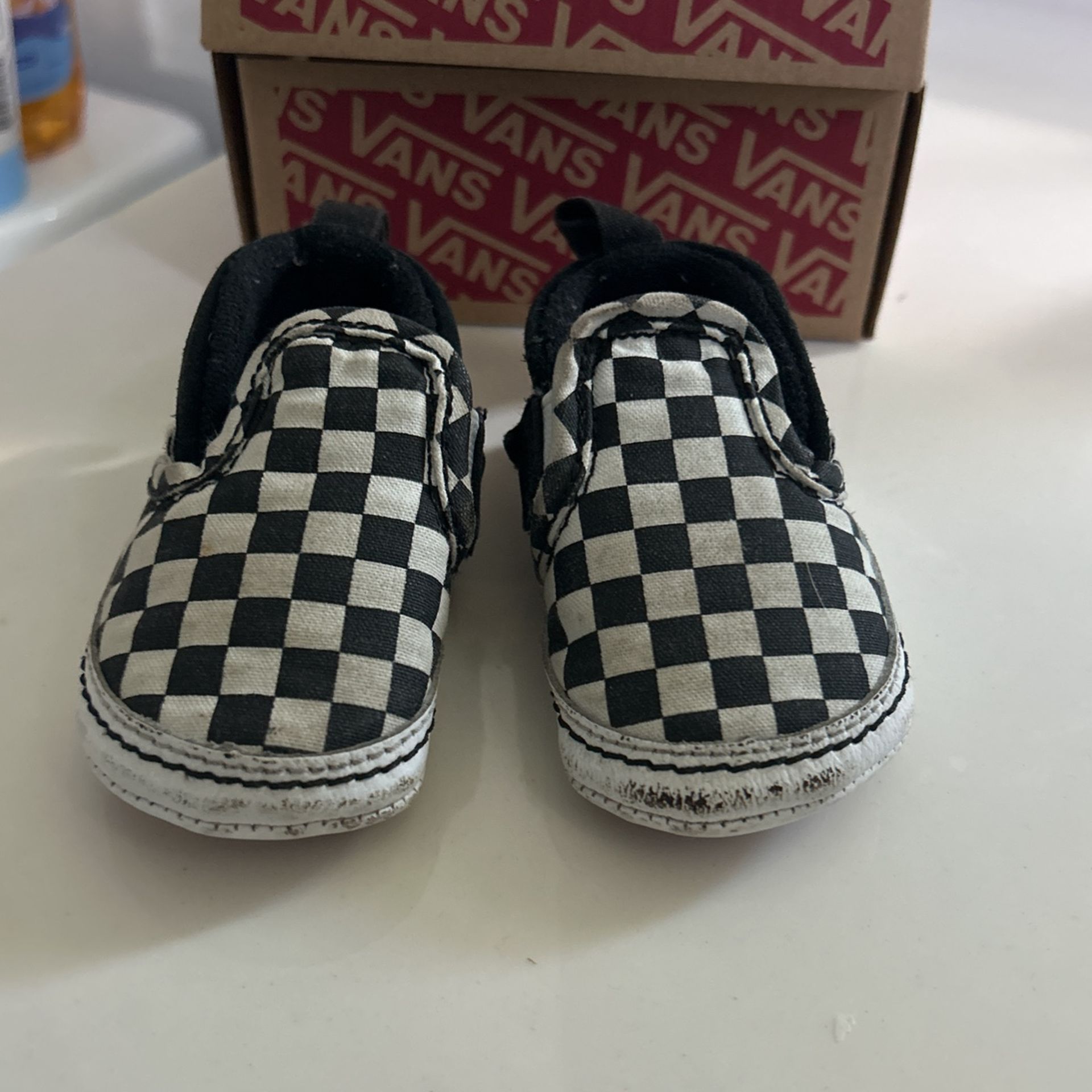 Slip On Crib Shoes vans 