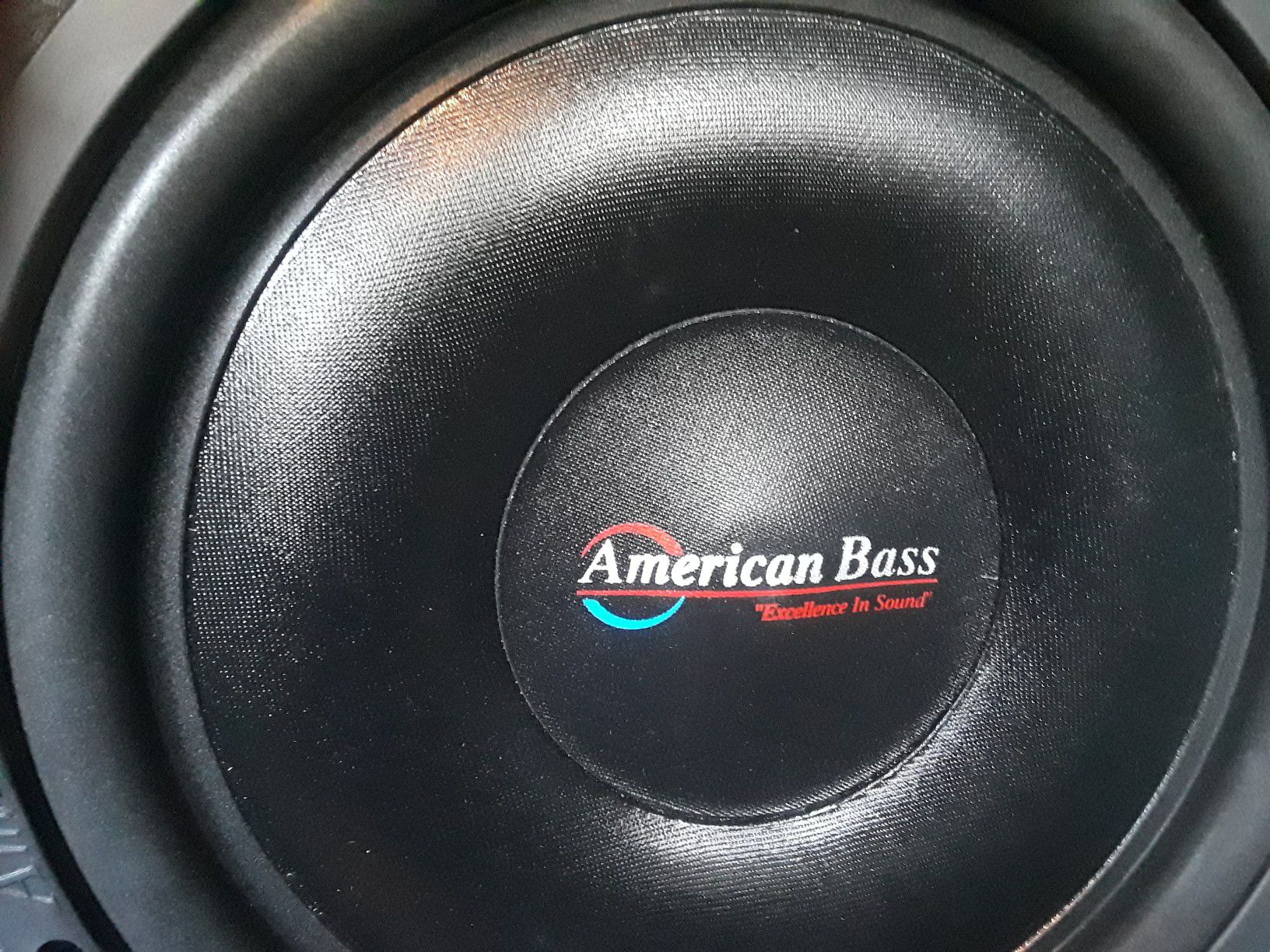 2/12 American Bass subwoofers