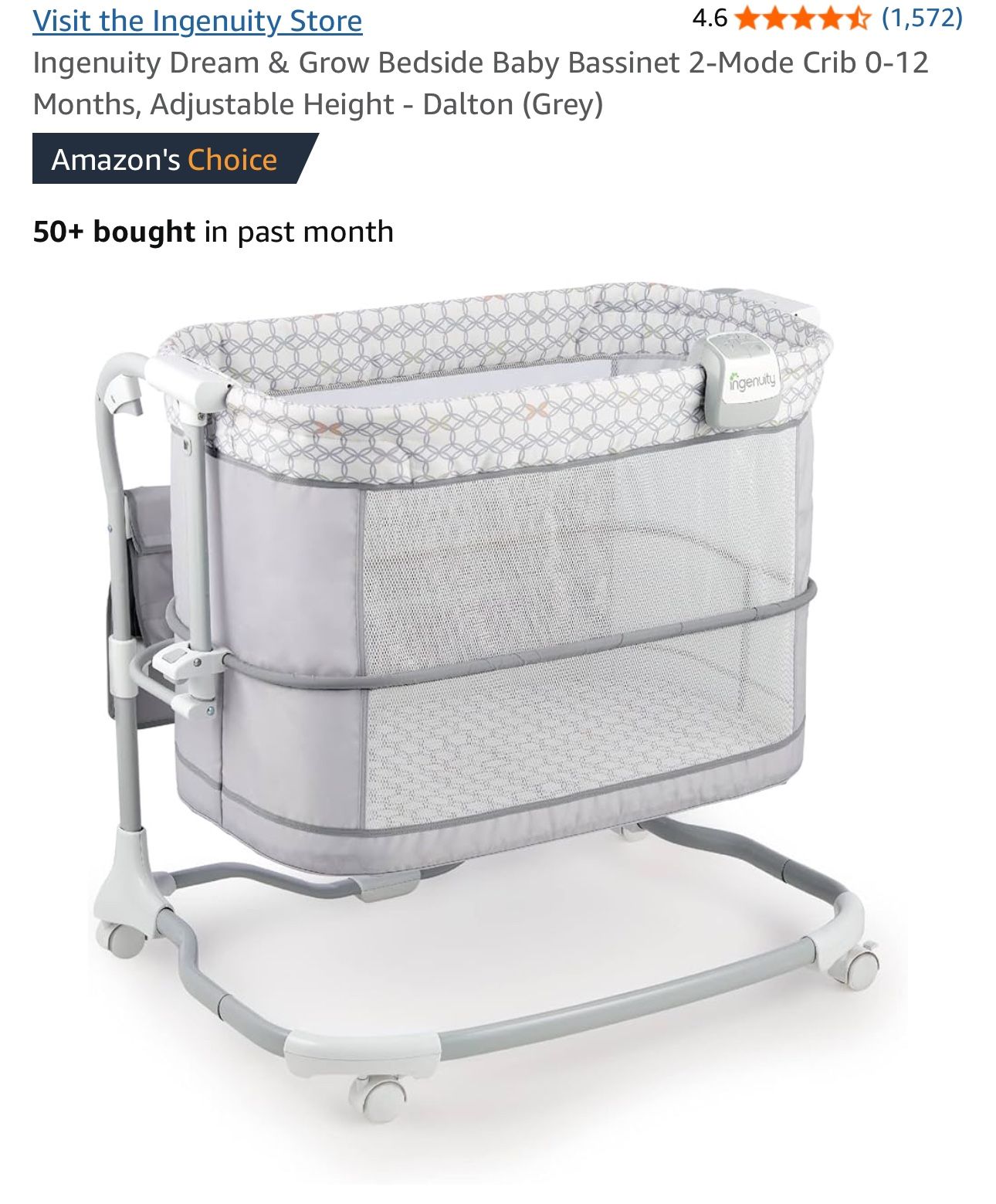 Ingenuity Bassinet+++