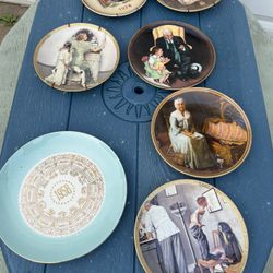 Norman Rockwell Plates