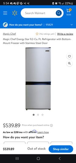 Magic Chef Refrigerator - PICK UP ONLY