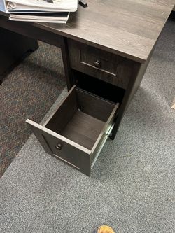 Desk- grayish brown