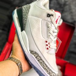 Jordan 3 Free Thow Line Wite Cement