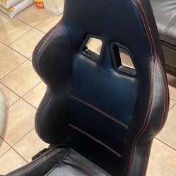 Logitech Racing wheel G920 Pedals And Shifter Full Leather Seat With Seat Tracks Moves Seat Forward And Backward 