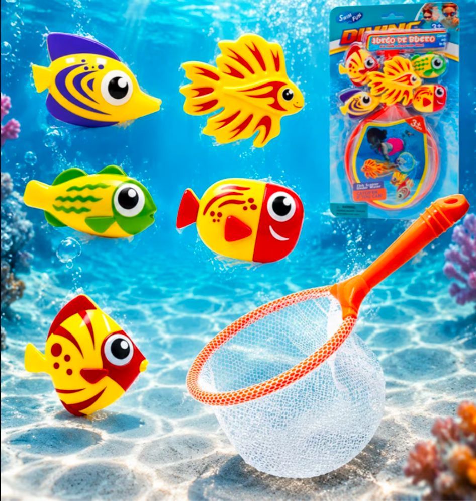 Brand new 5 Pcs Diving Pool Toys, Bath Toys Set for Kids Shower Ages 3-12, Beach Essentials Water Toy Pool Games Summer Swim Water Dive Sinking Mermai