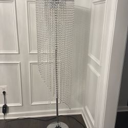 Crystal Stand Lamp /  Set  of 2