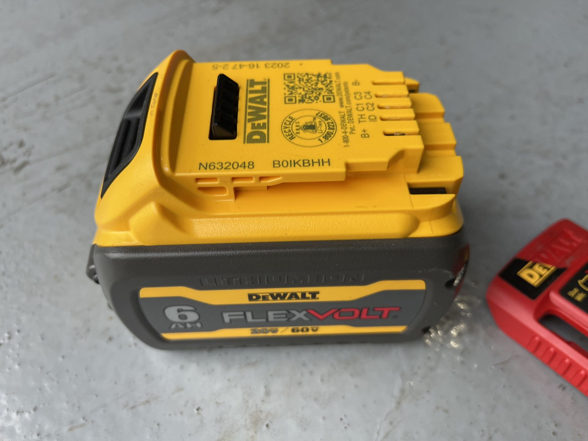 DEWALT FLEXVOLT 20V/60V MAX Lithium Ion Battery Pack